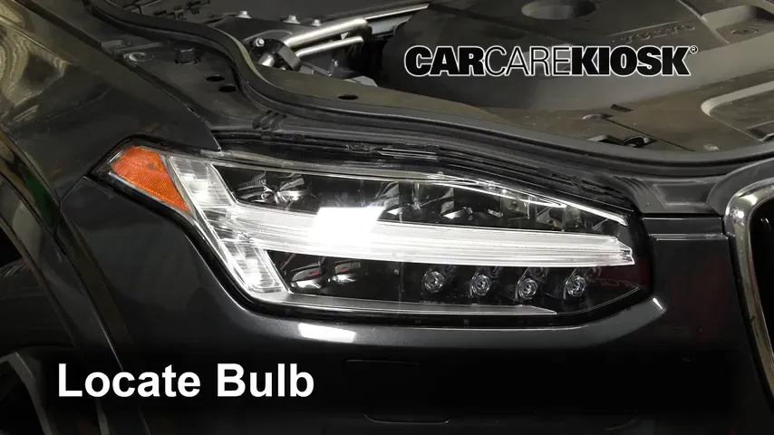 2018 Volvo XC90 T6 Momentum 2.0L 4 Cyl. Lights Daytime Running Light (replace bulb)